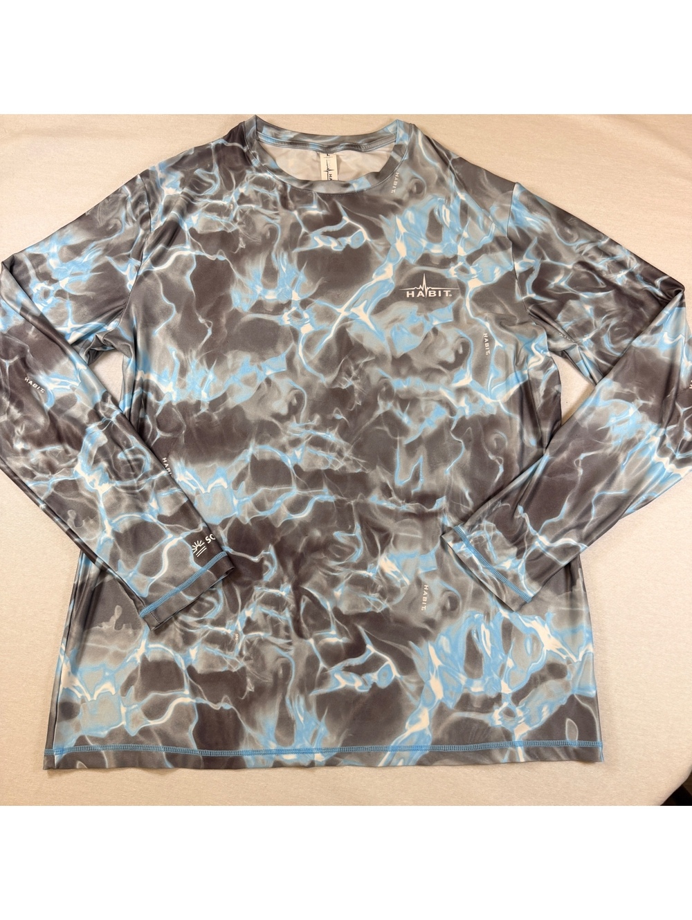 • Habit Solar-Factor Long Sleeve Fishing Performance Tee L